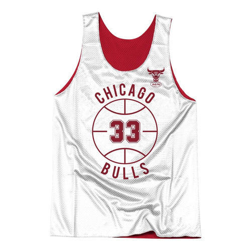 Koszulka męska dwustronna Mitchell & Ness NBA Tank Top Chicago Bulls Scottie Pippen