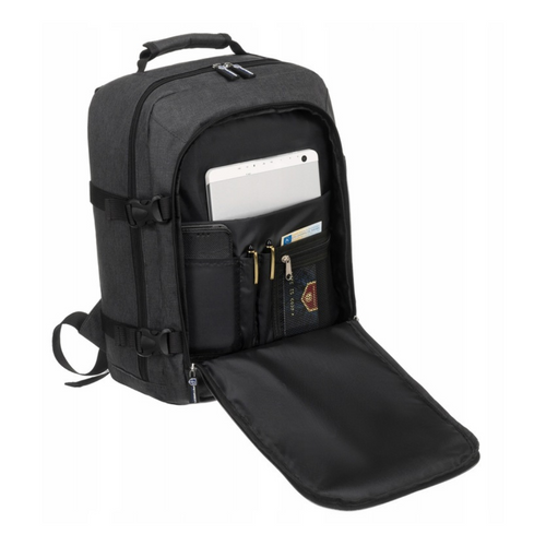 Peterson Gray + Green Bag Ryanair Wizzair 40x20x25 - PTN-PLG-02-T-2049