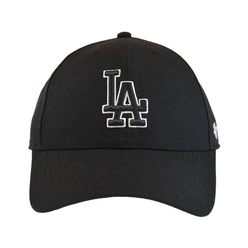 Czapka z daszkiem 47 Brand MLB Los Angeles Dodgers czarna - B-MVPSP12WBP-BKD