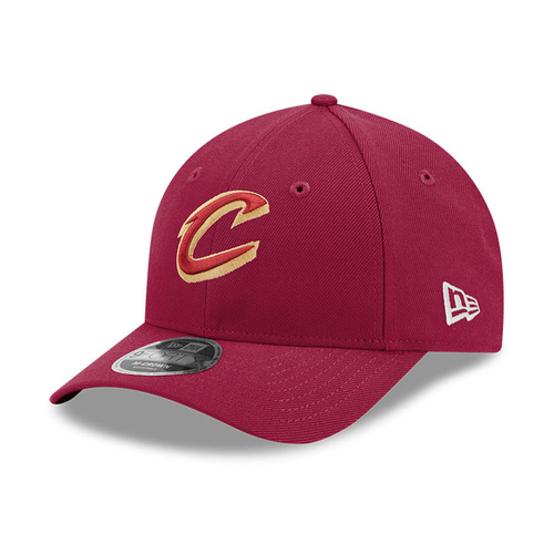 New Era 9FORTY Cleveland Cavaliers NBA Team M-Crown Red Snapback Cap - 60755472