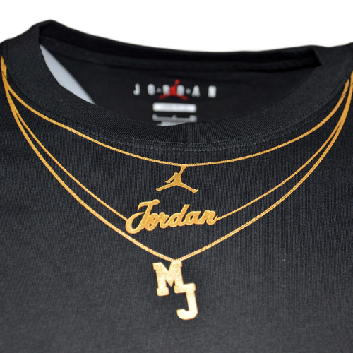 Koszulka Jordan Heritage Chain T-shirt Wmns Core Black - DO5020-010