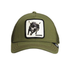 Czapka z daszkiem Goorin Bros. The Rager Olive Trucker - 101-0211-OLI