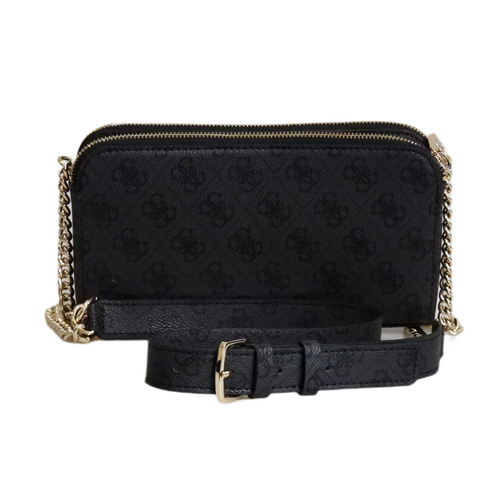 Torebka damska na ramię Guess Eco Erica Status Crossbody Szara - HWESG951012