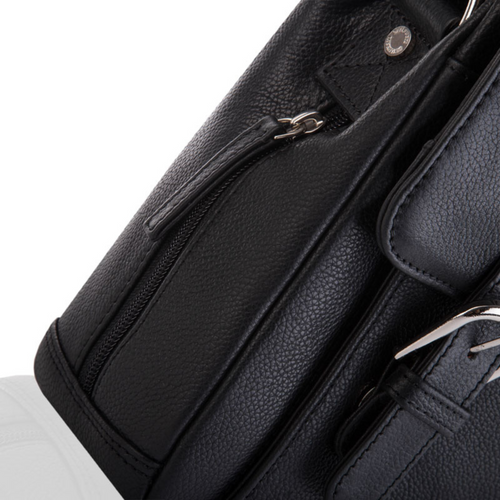 Men's leather bag Betlewski Oxford Black - TBG-YM-205