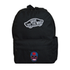 Vans Old Skool Classic Backpack Black VN000H4YBLK1 + Mexican Skull Blue