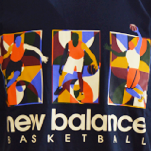 New Balance Hoops Classics T-shirt - MT23587 ECL