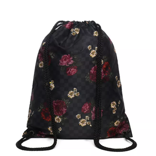 Vans Realm Beauty Floral Black Batoh - VN0A3UI6ZX3 + Benched Bag 