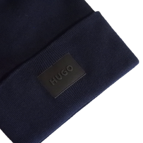 Winter hat Hugo Boss Xevon Beanie Navy - 50551508-410