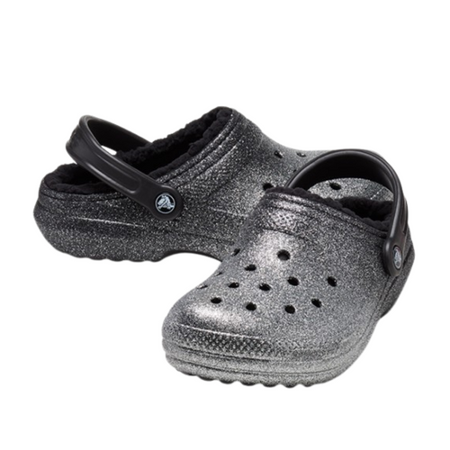Crocs Classic Glitter Lined Clog Unisex- 205842-067