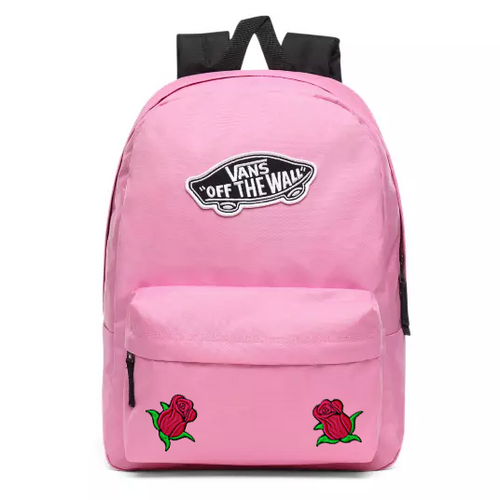 Plecak Vans Realm Fuchsia Pink Custom Roses - VN0A3UI6UNU