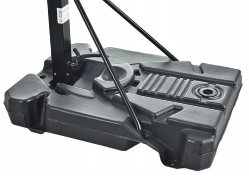 Zestaw kosz do koszykówki Mobilny Stojak Regulowany + Siatka metalowa