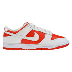 Baskets pour hommes Nike Dunk Low Retro White University Red - DD1391-600