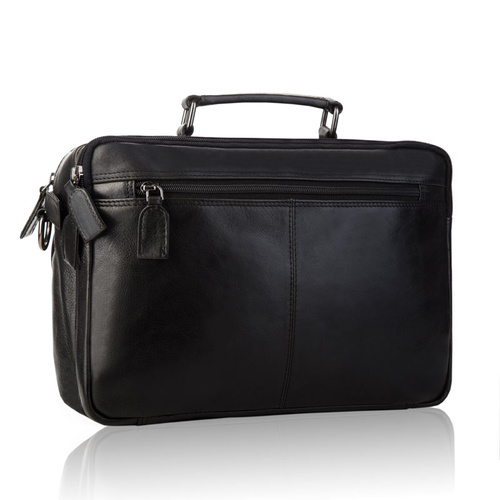 Men's Bag Betlewski Vintage Black - TBS-322