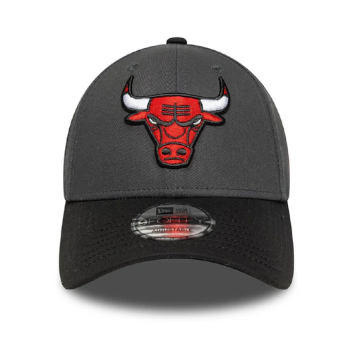 New Era 9FORTY NBA Chicago Bulls Sidepatch Charcoal - 60758984