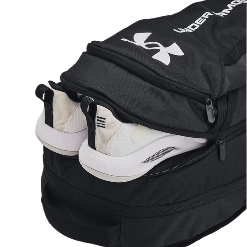 Plecak sportowy czarny 29L Under Armour UA Hustle 6.0- 1384672-002