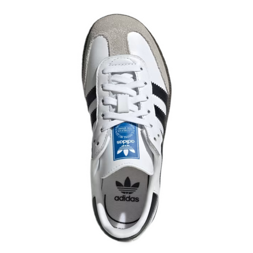 Chaussures en cuir unisexe pour enfants Adidas Samba OG Kids - IE3677 		 		 		 		