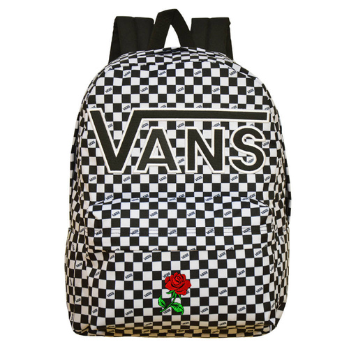 Vans Old Skool III Black/White Chessboard Custom Rose - VN0A3I6RS7J