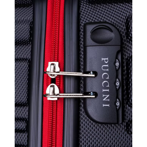 PUCCINI California Collection Travel bag on wheels Black - ABS018C-1 