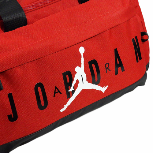 Sports bag unisex for school and trainings red 36L Air Jordan Jam Velocity Duffle - SM0920-R78