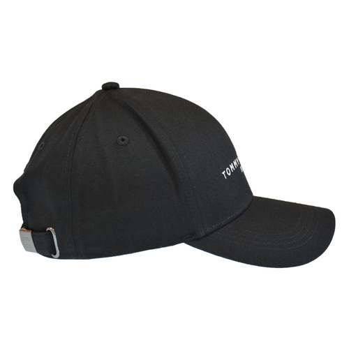 Czapka z daszkiem Tommy Hilfiger Established czarna - AM0AM07352-BDS