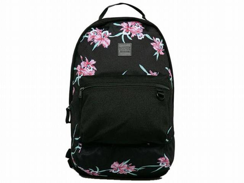 Plecak szkolny młodzieżowy Vans Turbon Backpack w kwiaty + worek