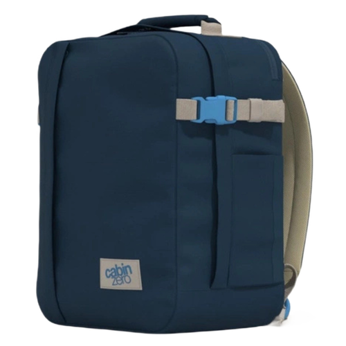 Travel backpack Cabin Zero Classic Tech 28L blue grotto hand luggage for the plane - CZ332420