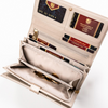 Leather wallet Peterson Beige - PTN-5047-NDM-6954