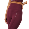 Legginsy sportowe damskie bordowe bezszwowe Carpatree Allure - CP-ASL-SP