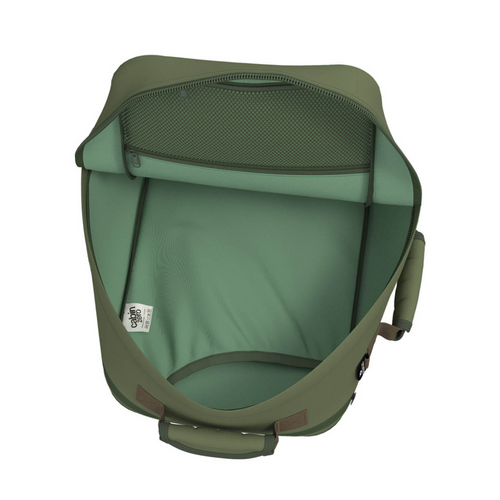 Travel backpack Cabin Zero Classic Tech 28L 2w1 Georgian Khaki hand luggage for the plane - CZ331802