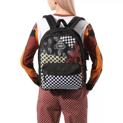 Vans Realm Classic Floral Patchwork Batoh - VN0A3UI7ZL7