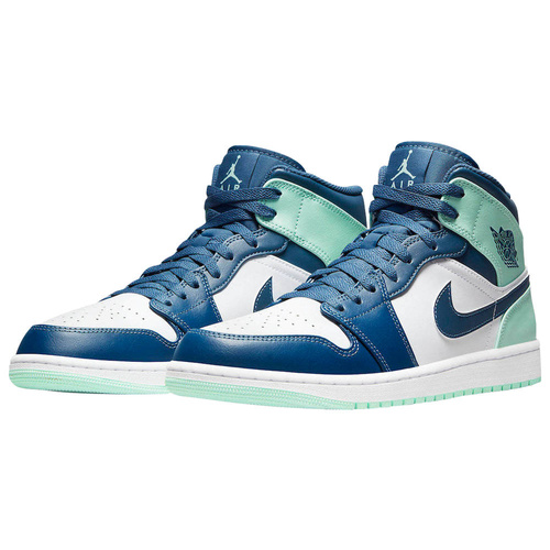 Air Jordan 1 MID Mint Foam Shoes - 554724-413