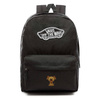 Plecak szkolny sportowy VANS Realm backpack czarny VN0A3UI6BLK + Custom puppy pies