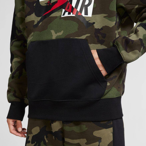 Air Jordan Camo Fleece Pullover Blouse - CU2060-222