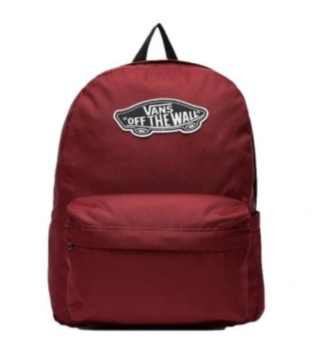 Vans Old Skool Classic School Backpack, Red - VN000H4YBRD1