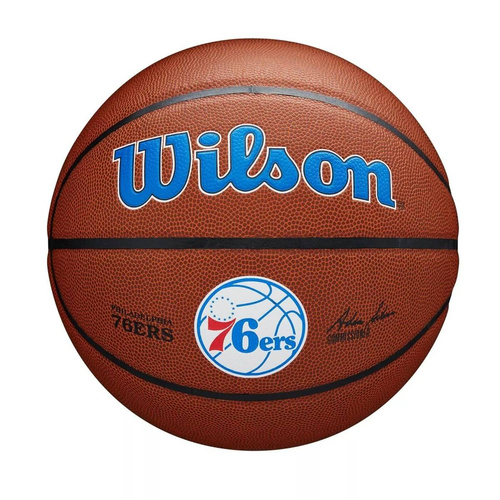 Piłka do koszykówki Wilson Team Alliance Philadelphia 76ers - WTB3100XBPHI