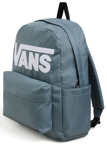 Vans Old Skool Drop V Gray Urban School Backpack - VN000H4ZRV21