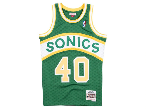 Koszulka Mitchell & Ness NBA Seattle Supersonics Shawn Kemp Swingman SMJYAC18105-SSUDKGN94SKE