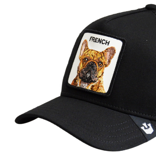Goorin Bros. The French Frenchie Black Trucker Cap - 101-1785-BLK