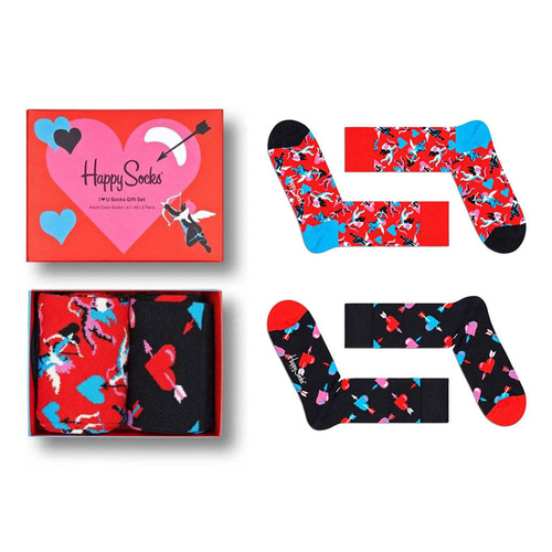 Skarpetki walentynkowe Happy Socks I Love You Giftbox 2-pack - XLOV02-4300