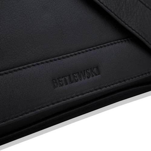 Torba męska skórzana listonoszka BETLEWSKI Cambridge - TBS-323-DDDM