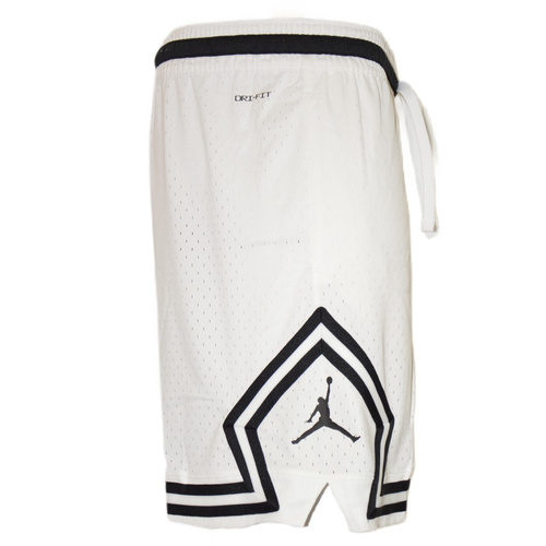 Spodenki koszykarskie Air Jordan Sport Diamond Shorts White/Black - DH9075-100