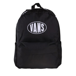 Plecak szkolny młodzieżowy Vans Old Skool Backpack 22L Black/White - VN000H4WY281