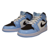 Detské športové topánky Air Jordan Mid Ice Blue 2022 (GS) - 555112-401