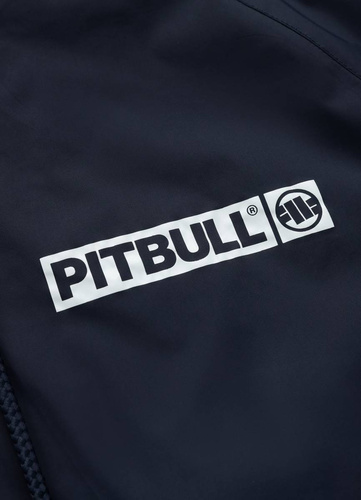 Kurtka męska wiosenna Pit Bull West Coast Athletic Logo Navy przejściowa