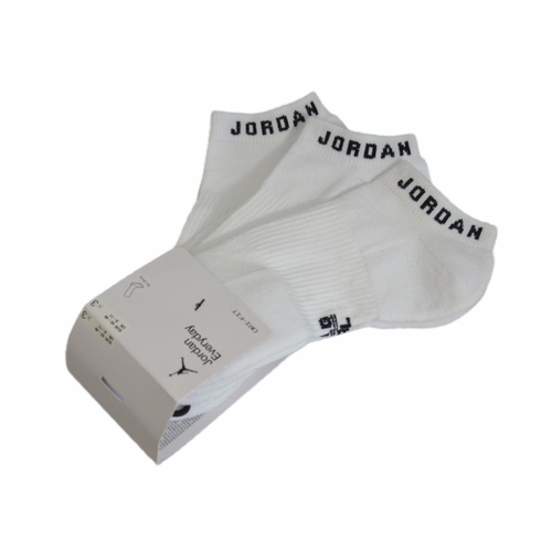 Skarpety sportowe koszykarskie Air Jordan Everyday Dri-Fit No-Show Socks 3-pak - DX9656-100