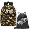 Vans Girls Realm Backpack maize - VN0A4ULTMAZ1 + Benched Bag
