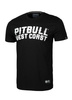 Koszulka męska Pit Bull West Coast Black Dog czarna