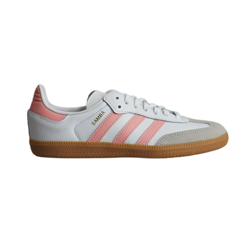 Buty sportowe dziecięce Adidas Samba OG Kids Cloud White/Semi Pink Spark - JP5484