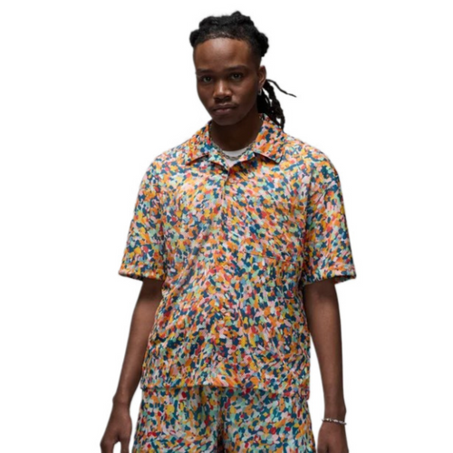 Men's summer T-shirt Jordan Essentials Poolside Top Multi-Color - FN4641-622