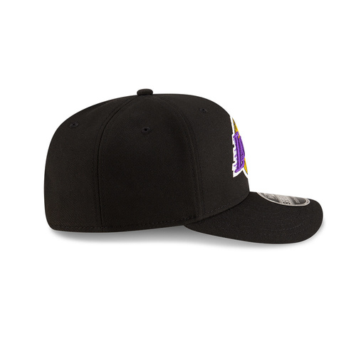 Czapka z daszkiem New Era 9SEVENTY Los Angeles Lakers NBA Team Black Stretch Snapback - 60755450